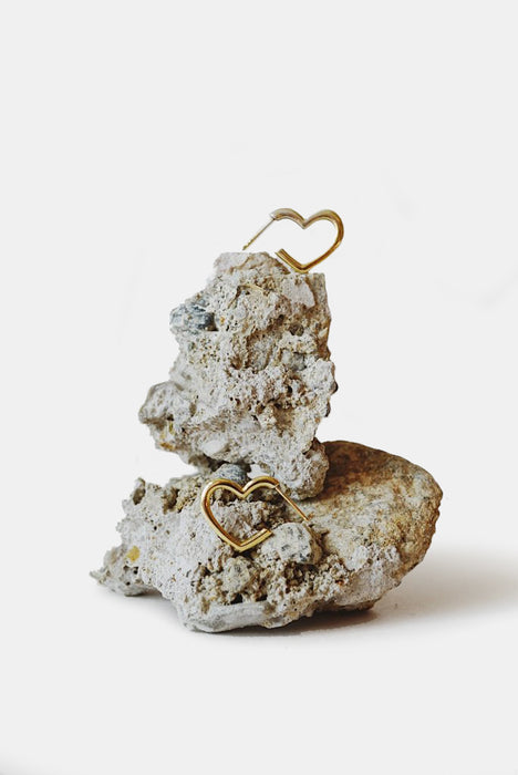 Teresa Heart Earrings